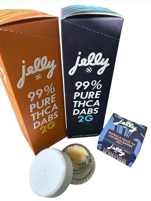 NYB Jelly 2G THC-A Live Rosin Badders 