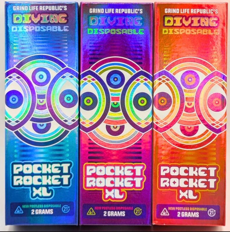 Divine Grind Life 2G THC-A Dispensary Grade Pocket Rocket