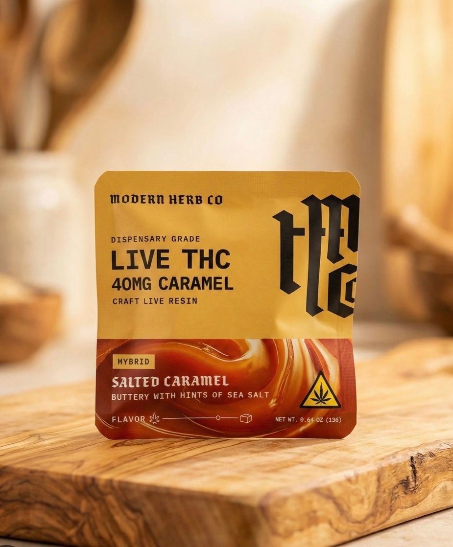 Modern Herb Co Carmels D9 40mg Live Resin
