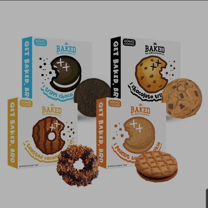 Wild Orchard Baked 10PK THC Cookies 