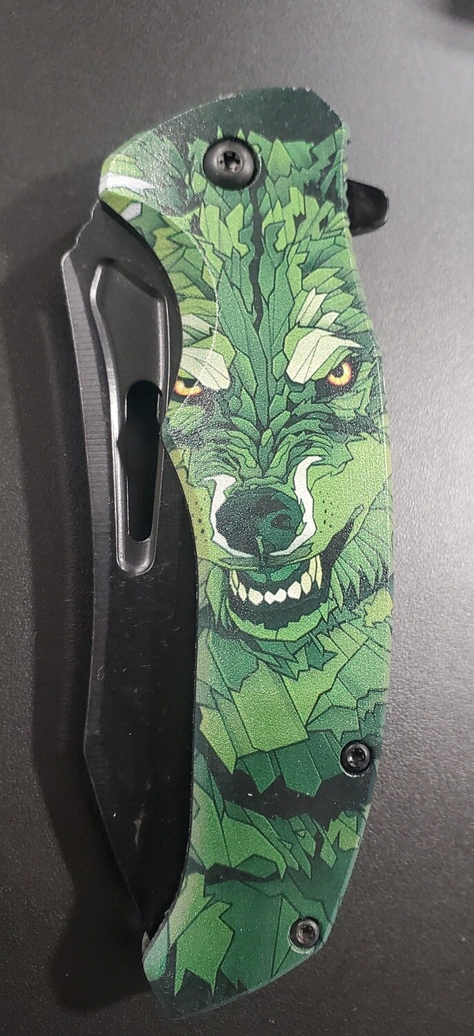 KNIFE SINGLE PIC SNAKE EYE