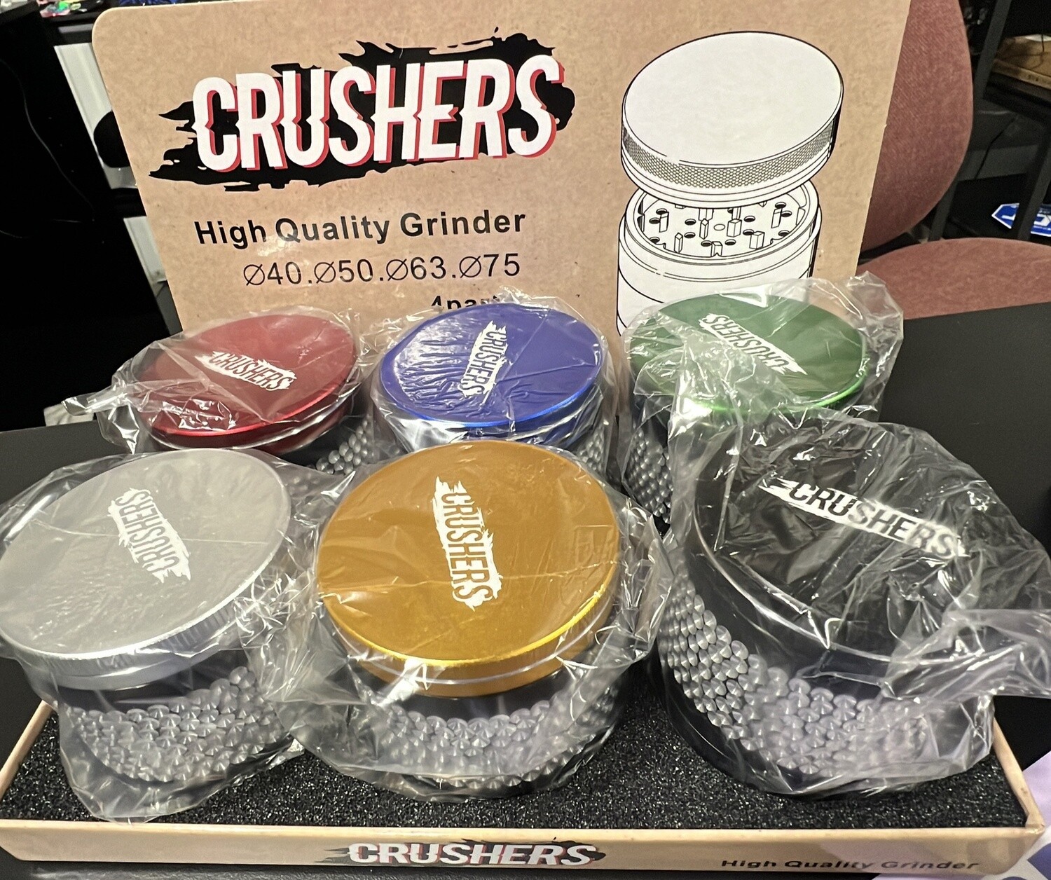 Crushers Grinder 181 6Ct/bx