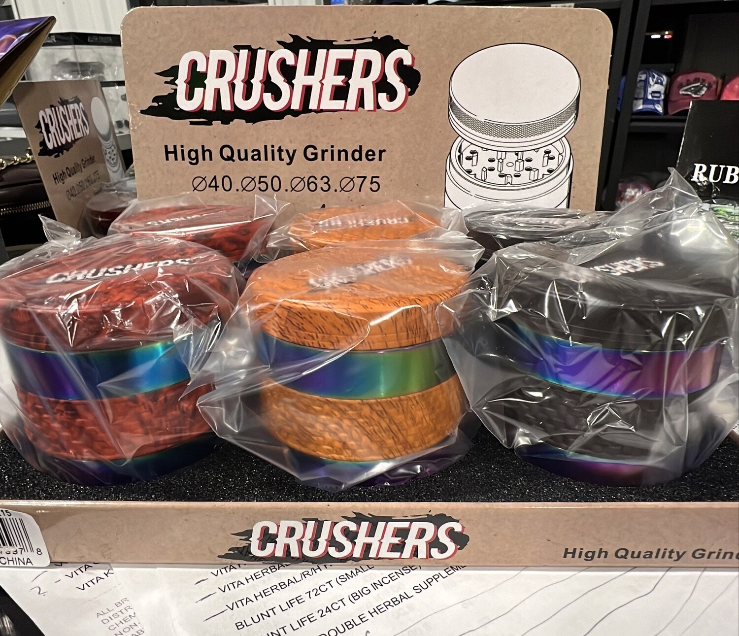 Crushers Grinder 215 6Ct/bx