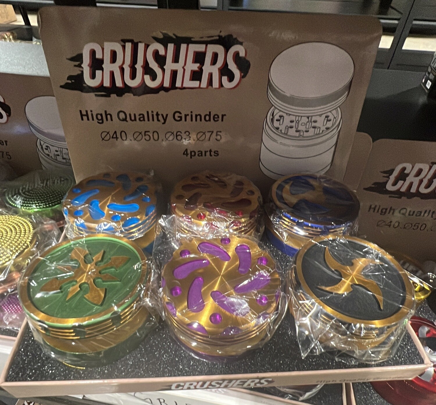 Crushers grinder 259 6ct/bx