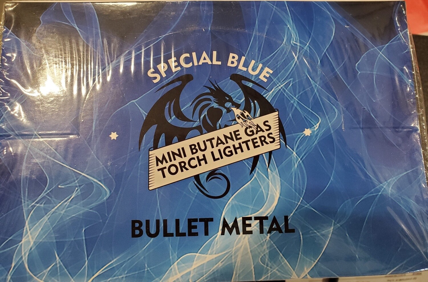 SPECIAL BLUE BULLET METAL LIGHTER 20CT