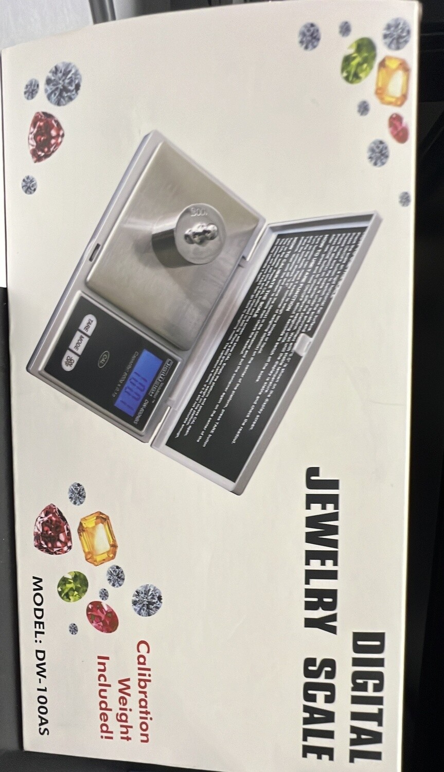 Digital Jeelery scale DW 100AS