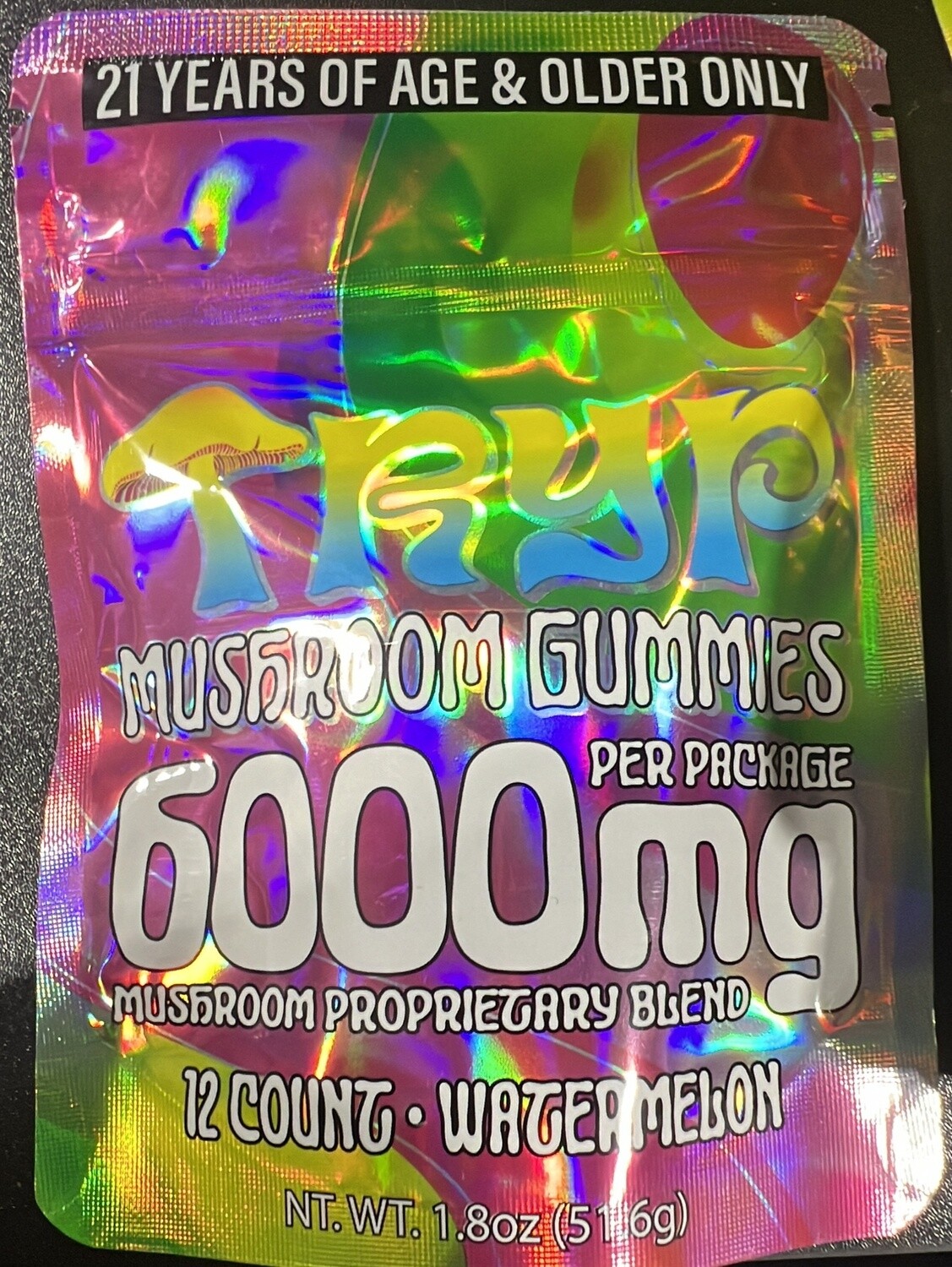 Tryp Mushroom Watermelon 6000mg