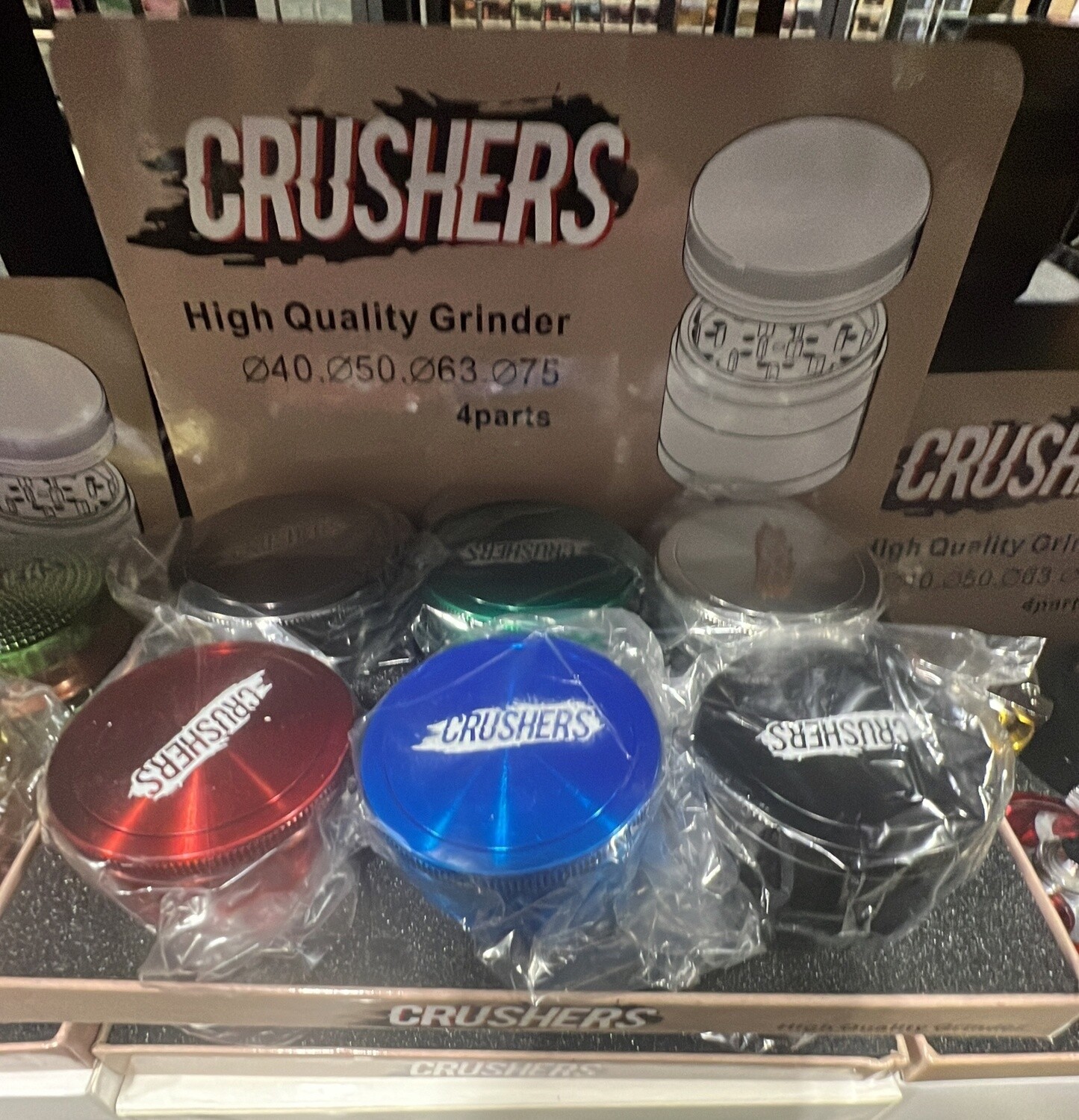 Crushers grinder 133 6ct/ box