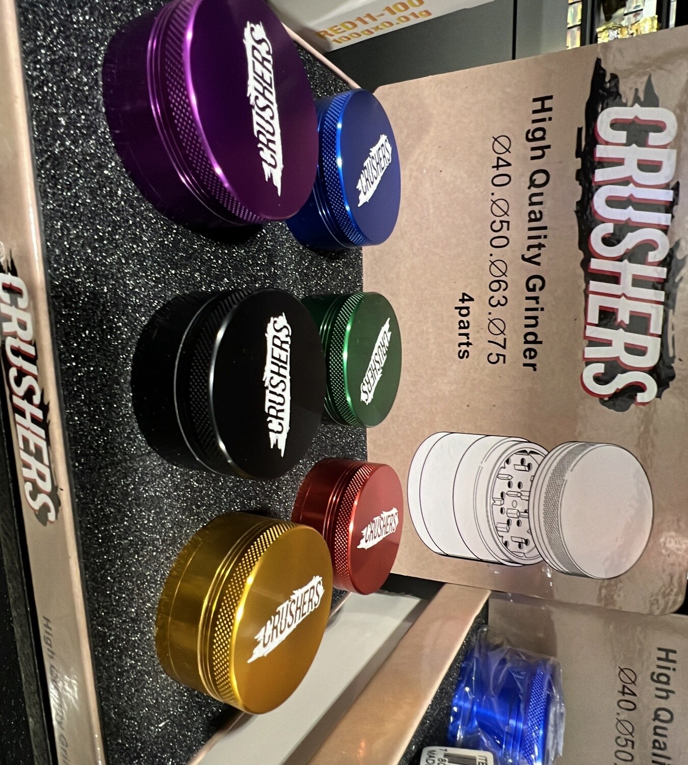 Crushers Grinder 103 6Ct/bx