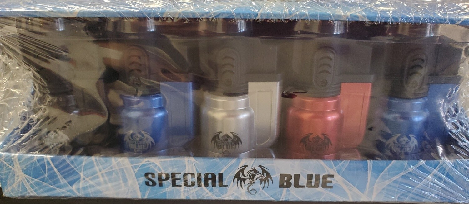 SPECIAL BLUE BULLET PLASTIC LIGHTER 20CT