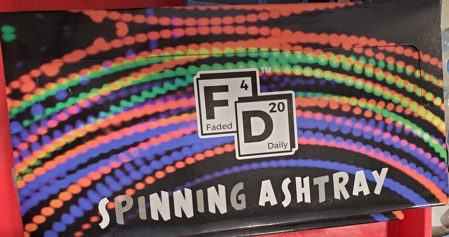 SPINNING ASHTRAY 8CT DISPLAY