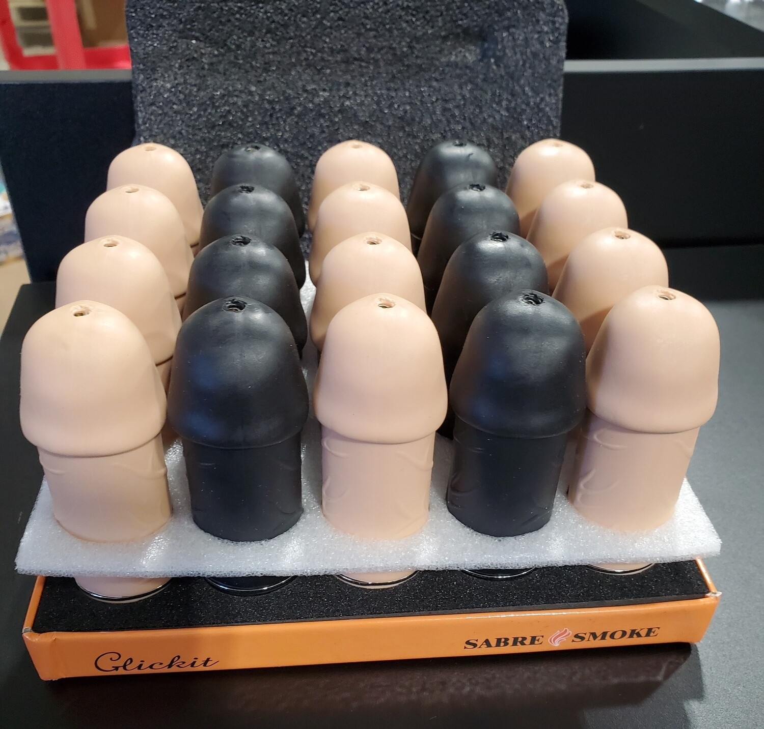 TORCH PENIS WITH VIBRATION LIGHTER 20CT