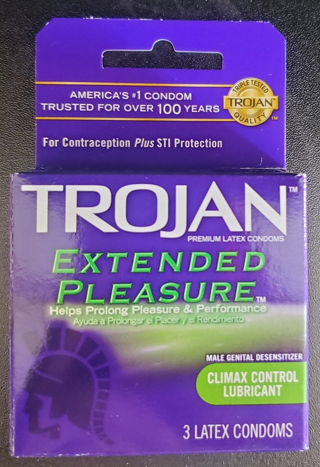 TROJAN EXTENDED PLEASURE