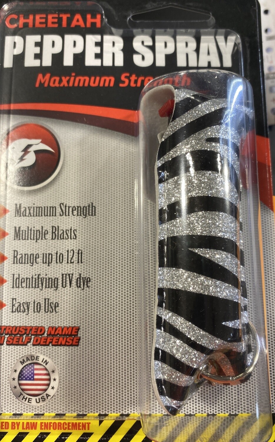 Chettah Pepper spray zibra