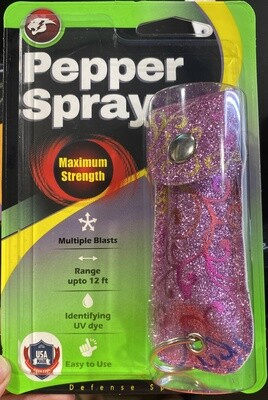 Pepper Spray glitter pink