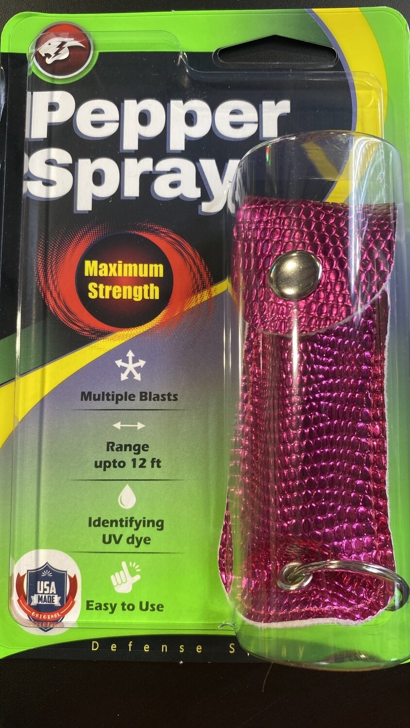 Pepper spray Red / pink snake shiny