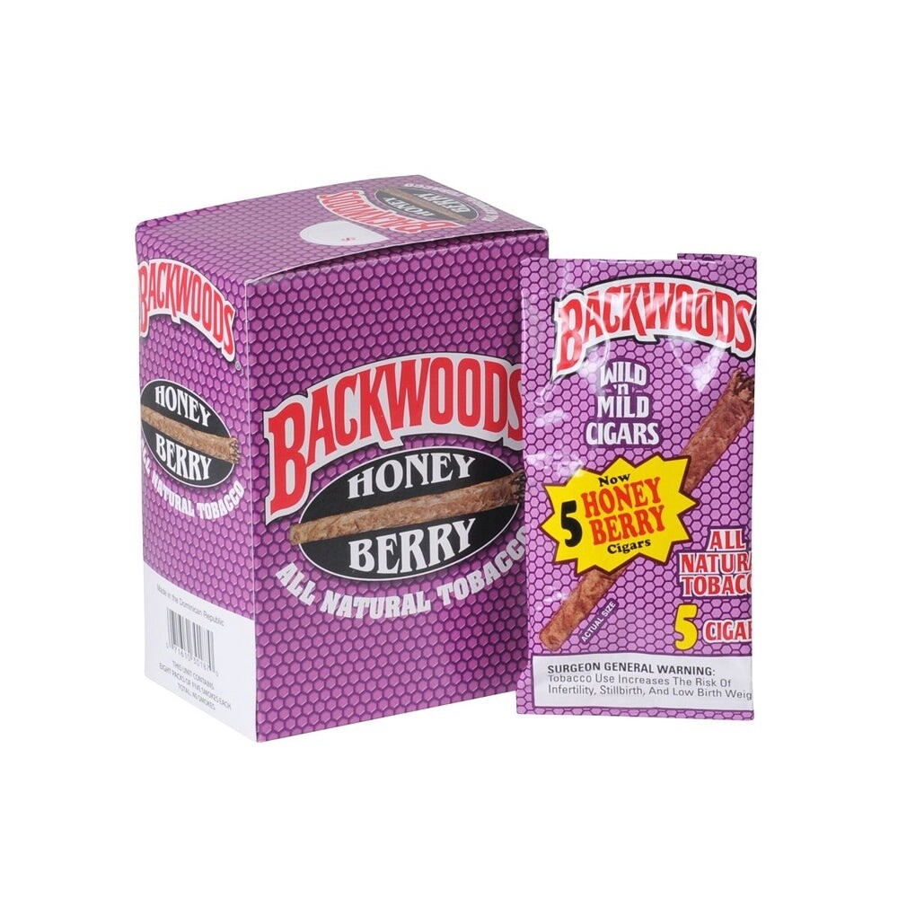 BACKWOOD HONEY BERRY 5 PK