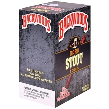 BACKWOOD DARK STOUT 5PK