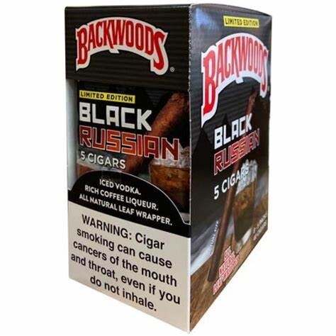 BACKWOOD BLACK RUSSIAN 5PK
