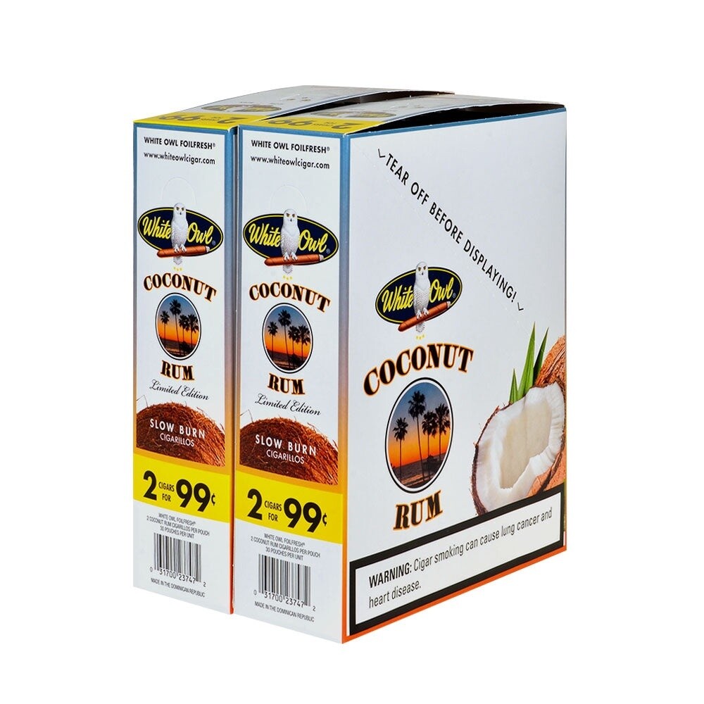 W O COCONUT RUM 2/$1.19