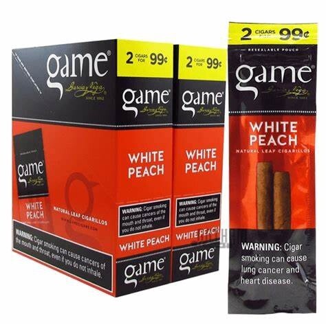GAME WHITE PEACH 2/$1.29