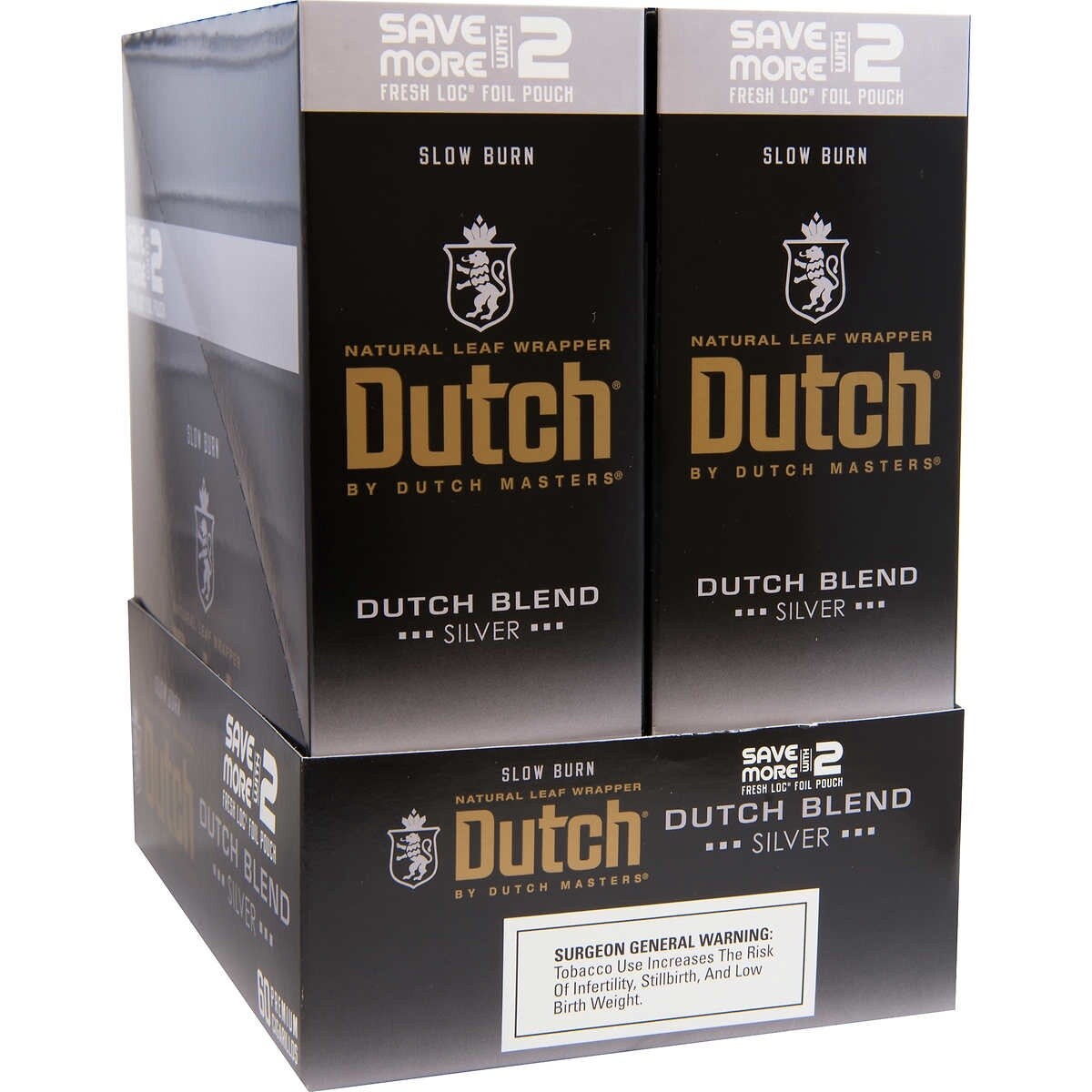 D M DUTCH BLEND SILVER 2/$1.29