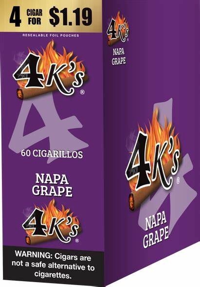 4 K&#39;S NAPA GRAPE 4/$1.19