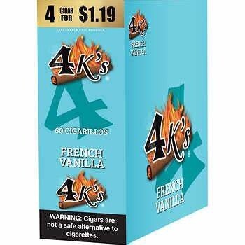 4 K&#39;S FRENCH VANILLA 4/$1.19