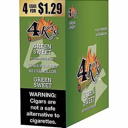 4 K&#39;S GREEN SWEETS 4/$1.19