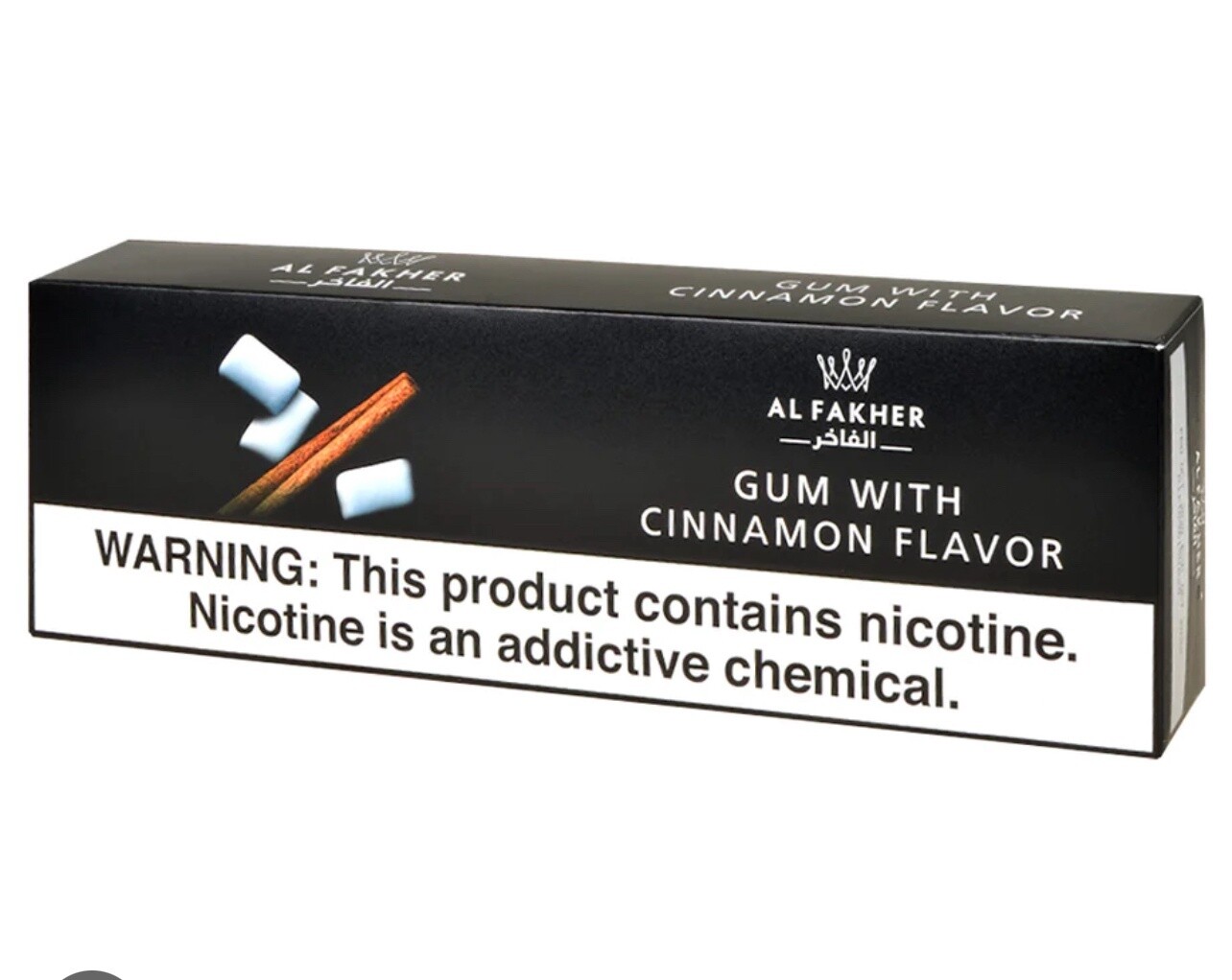 ALFAKHER 50g GUM WITH CINNAMON FLAVOR