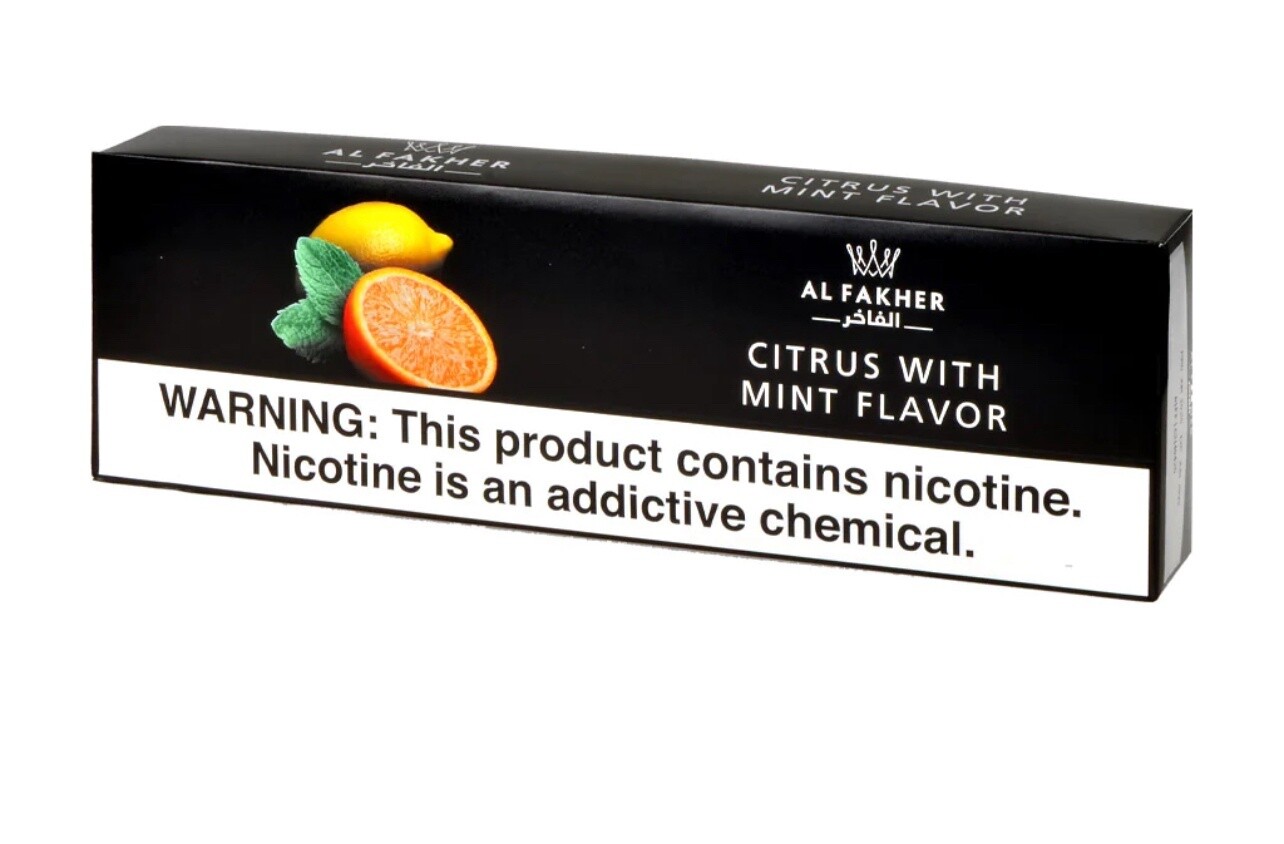 ALFAKHER 50g CITRUS WITH MINT FLAVOR