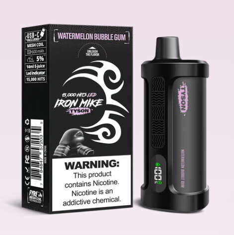TYSON WATERMELON BUBBLEGUM 15000