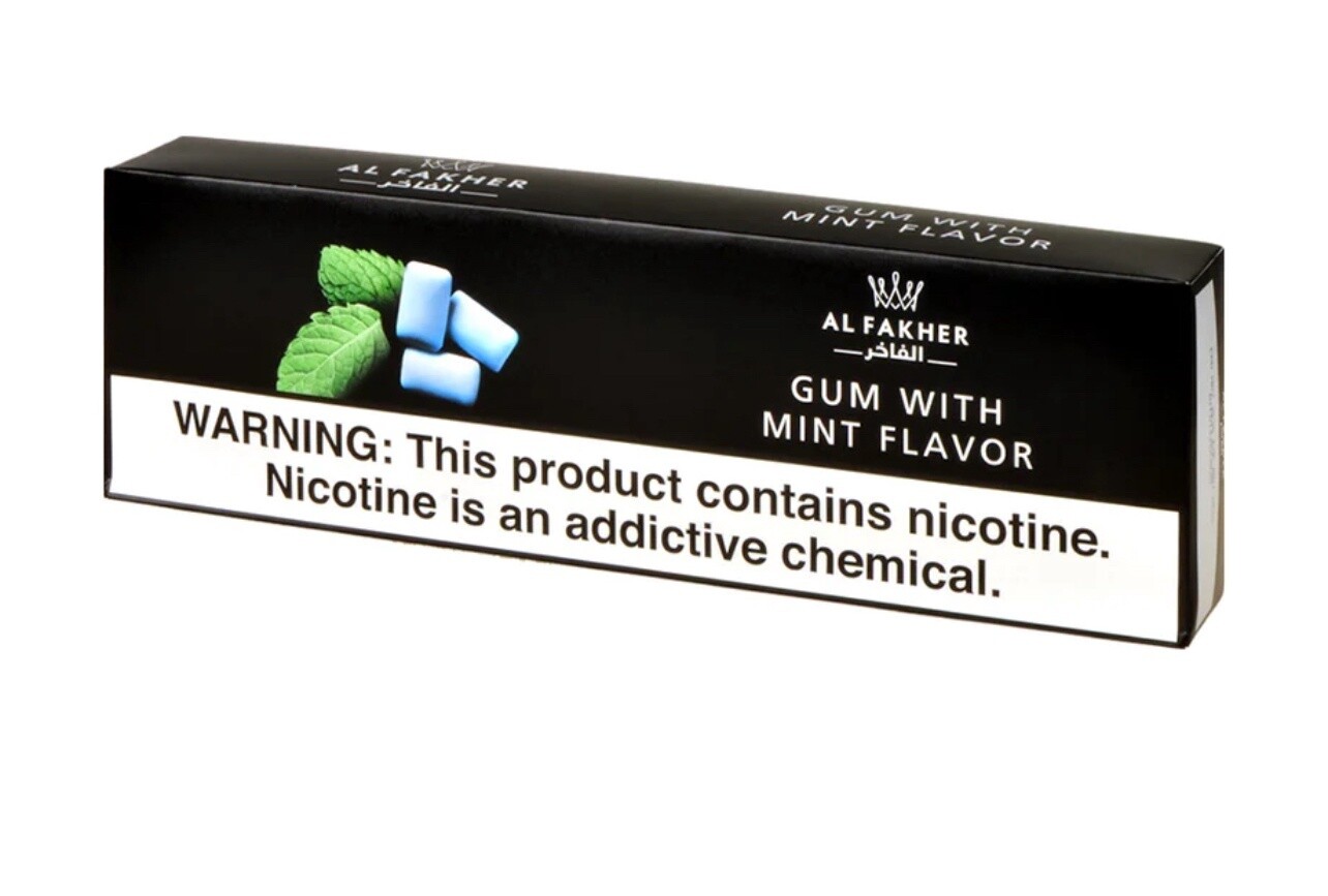 ALFAKHER 50g GUM WITH MINT FLAVOR