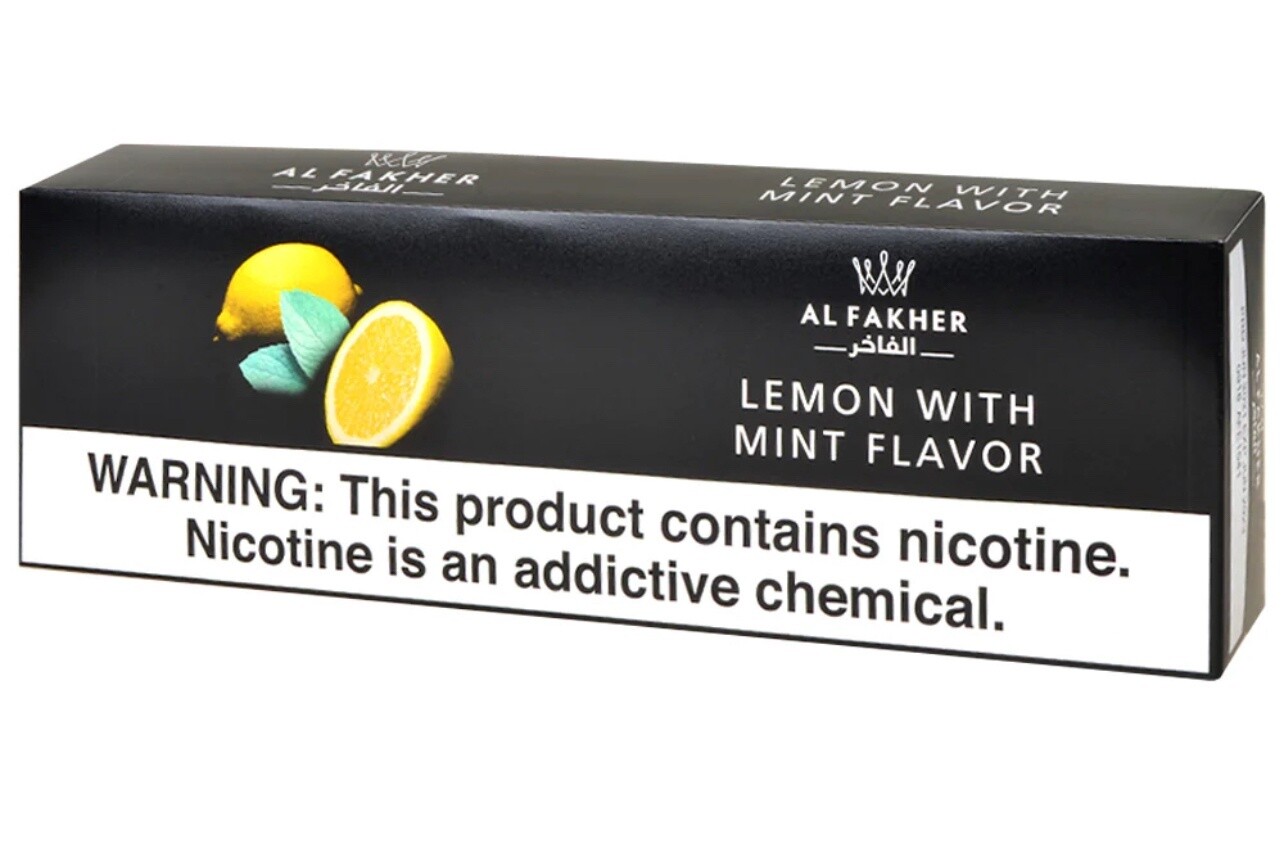 ALFAKHER 50g LEMON WITH MINT FLAVOR