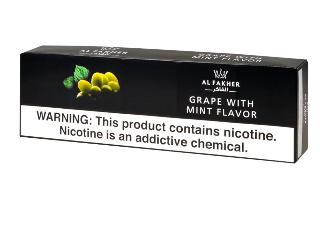 ALFAKHER 50g GRAPE WITH MINT FLAVOR