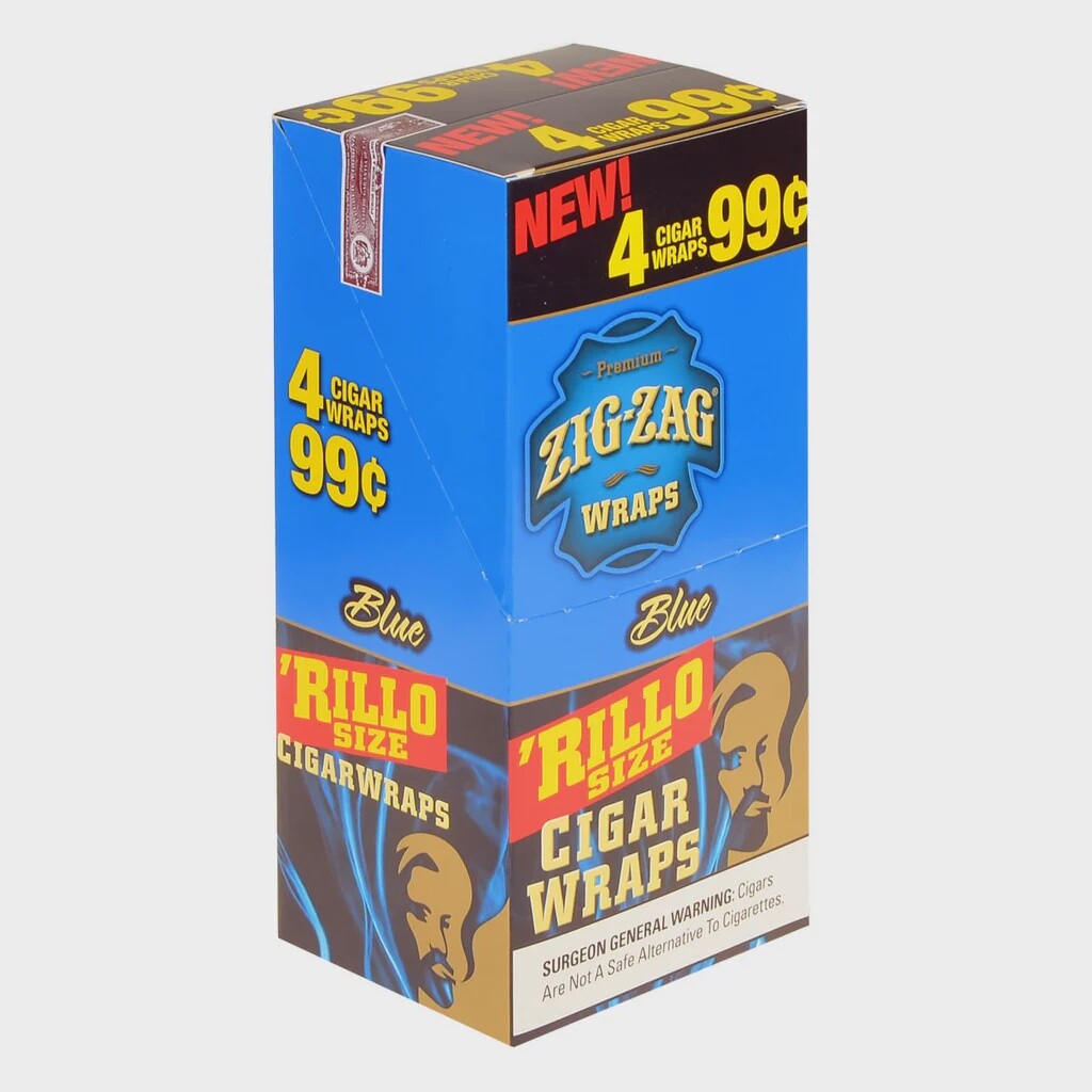 ZIG ZAG MIX FLAVORS, FLAVOR: BLUE