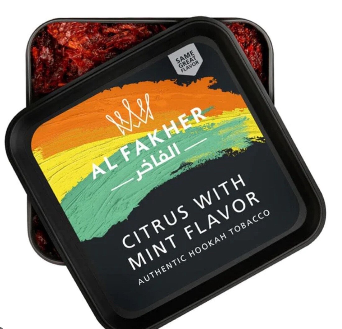 ALFAKHER 250g CITRUS WITH MINT FLAVOR