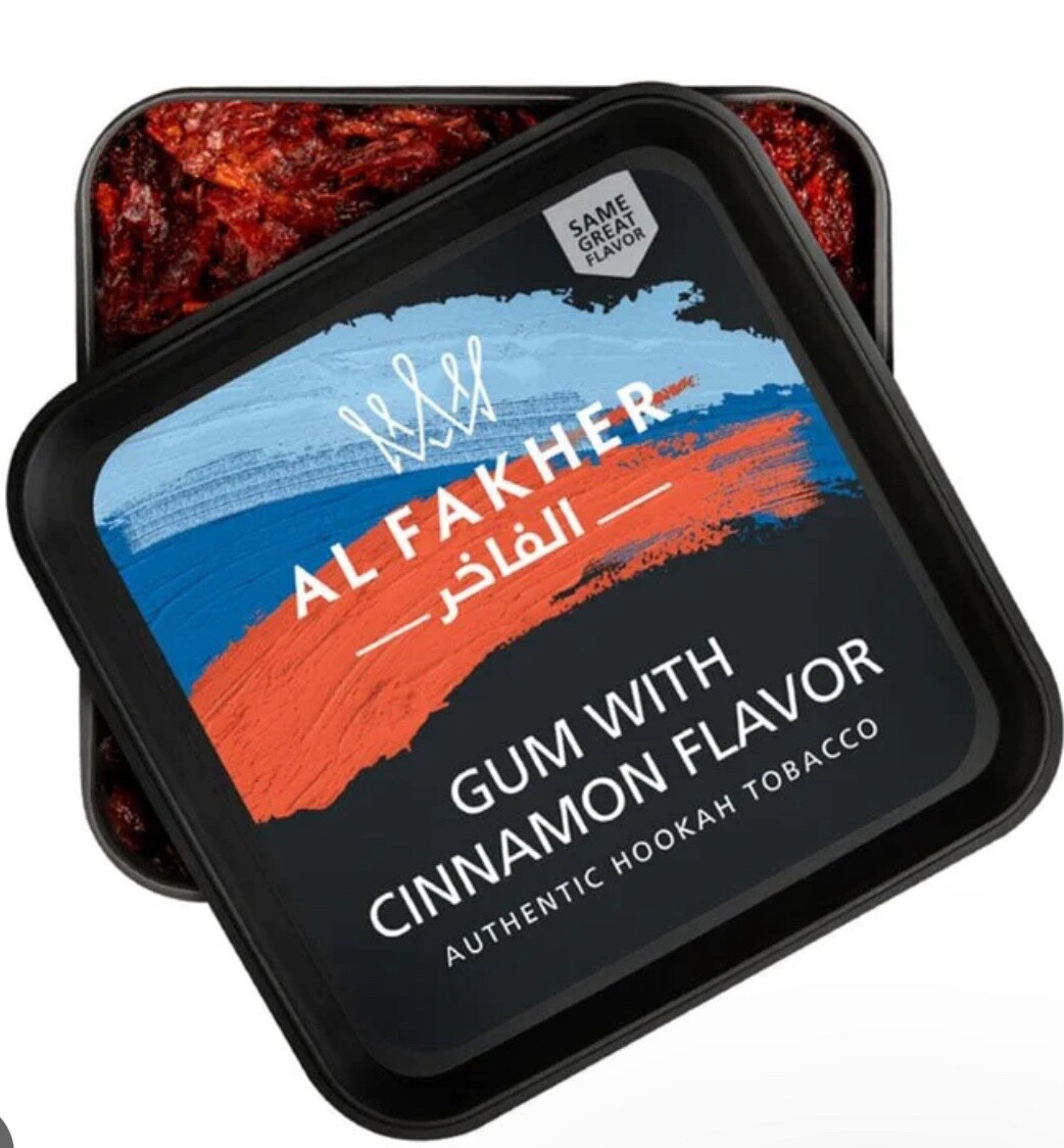 ALFAKHER 250g GUM CINNAMON FLAVOR