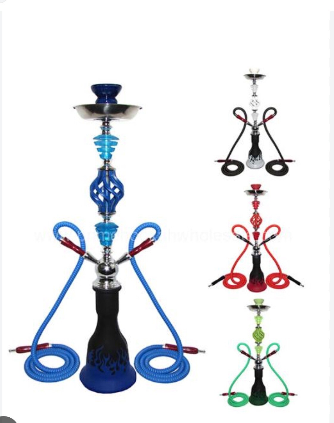Zebra Freddy -2 hose Hookah