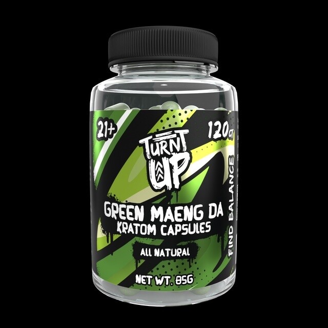 TURNT UP KRATOM 120ct
