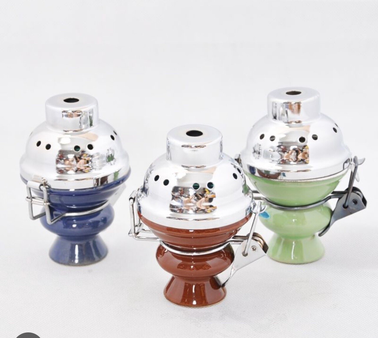 ZEBRA WIND COVER CREAMIC HOOKAH BOWL