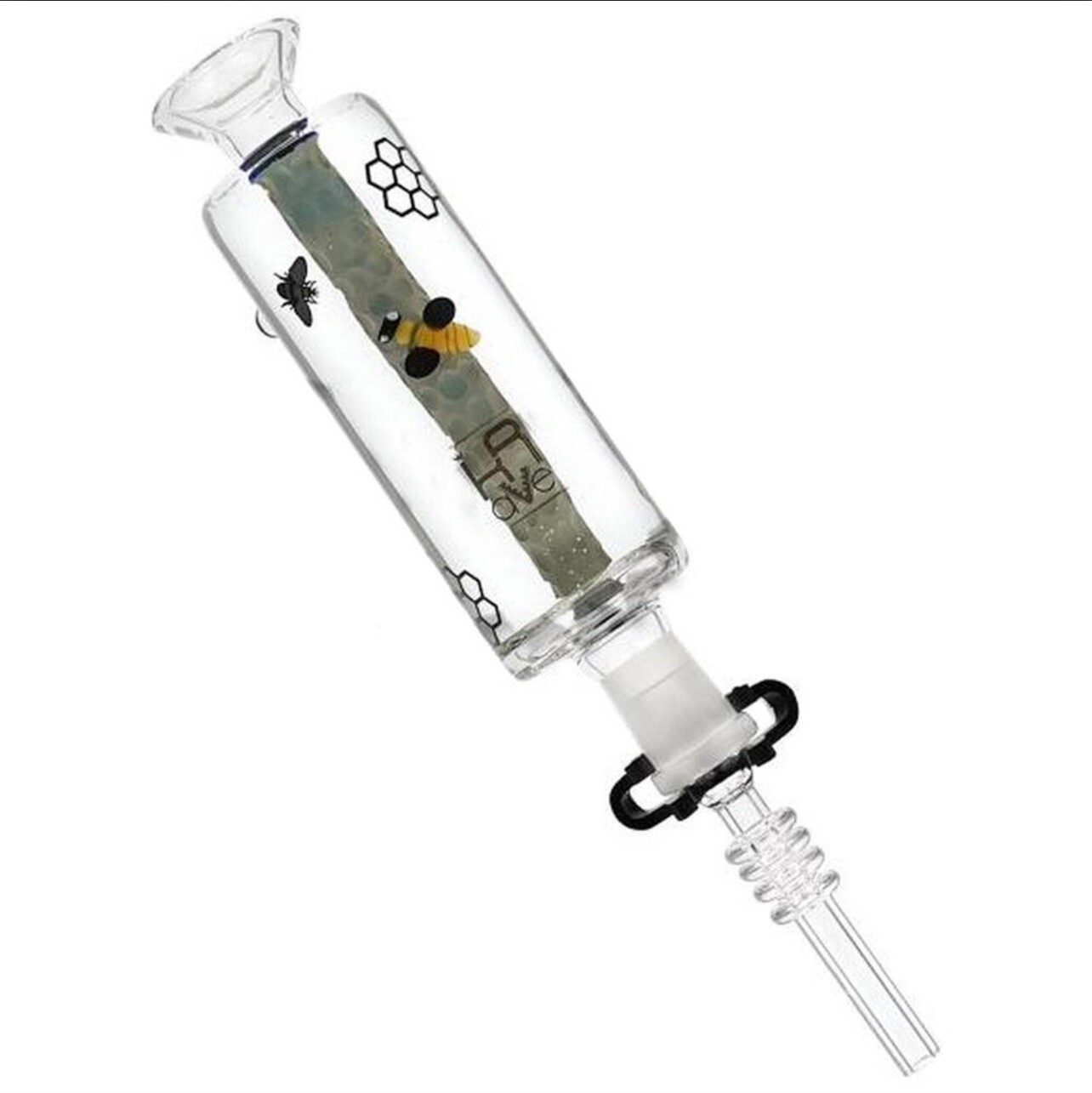 KRAVE FREEZABLE HONEY BEE NECTOR COLLECTOR STRAW FOR WAX AND DRY ASSORTED COLOR 8&quot;