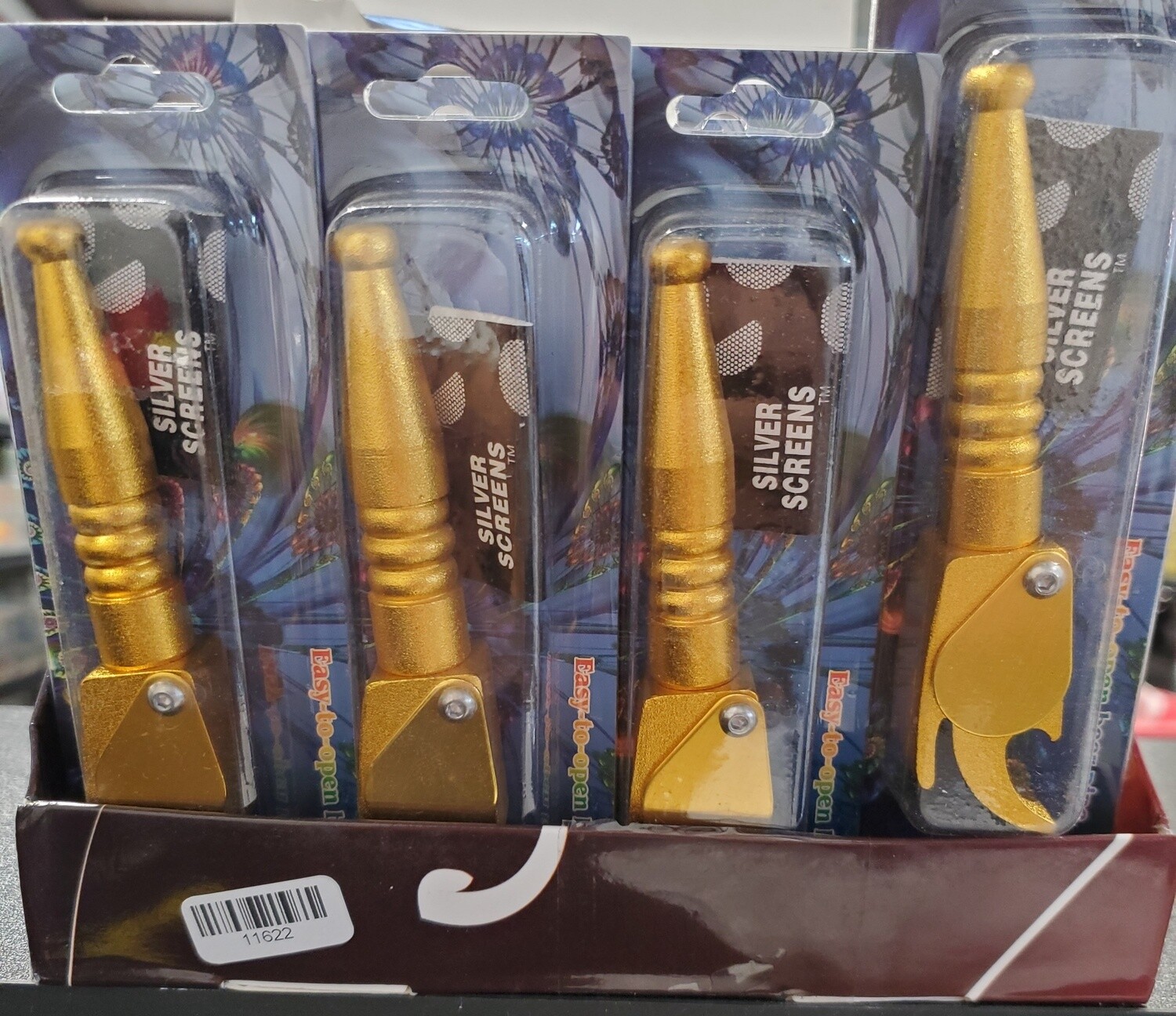 MULTI-FUNCTIONAL PIPE BOX OLYMPIC TORCH TOBACCO PIPE 24CT