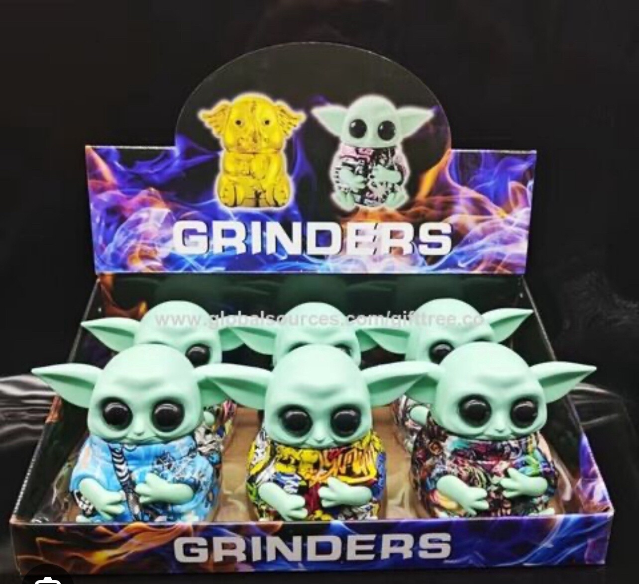 BABY YODA GRINDER 6CT BOX