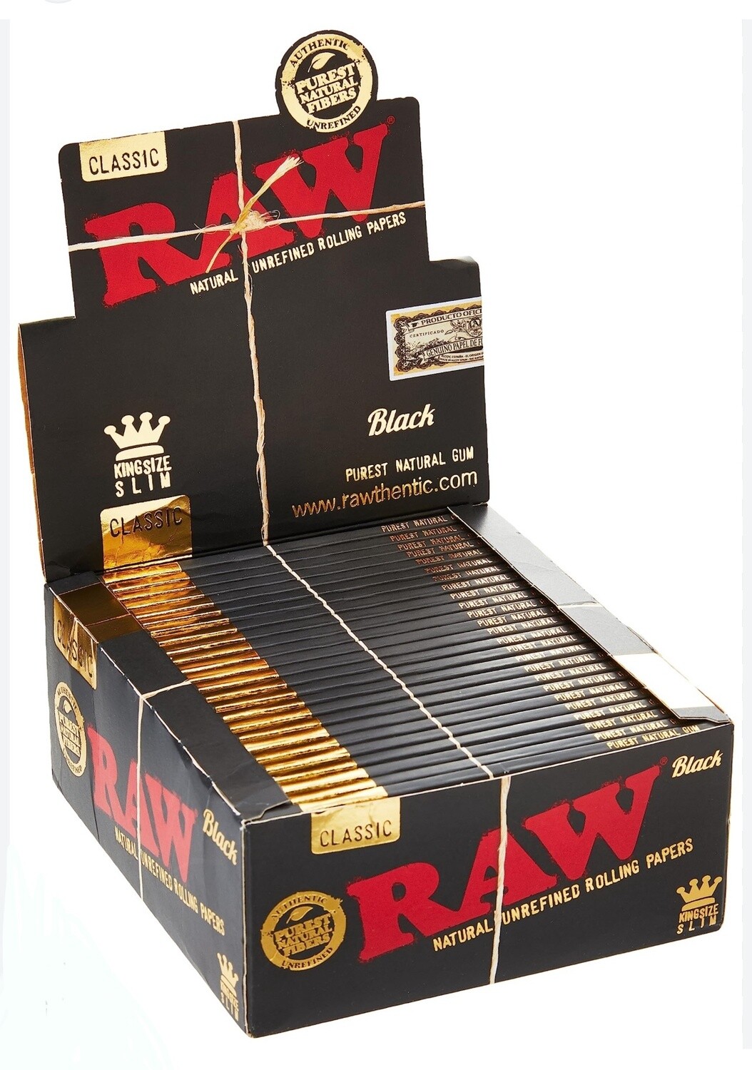 RAW KINGSIZE CLASSIC BLACK