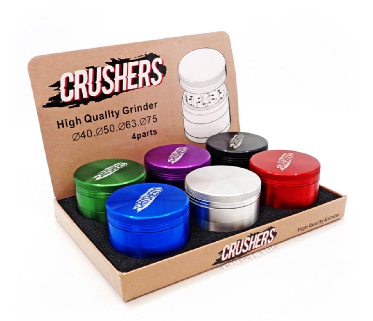 Crushers Grinder 137 6Ct/bx