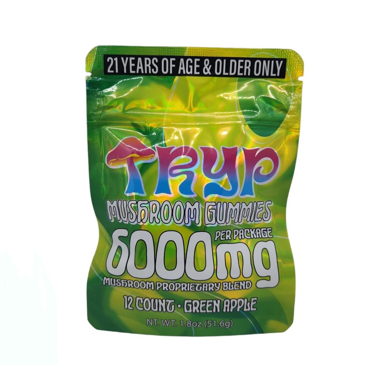 Tryp Mushrooms Green Apple 6000mg