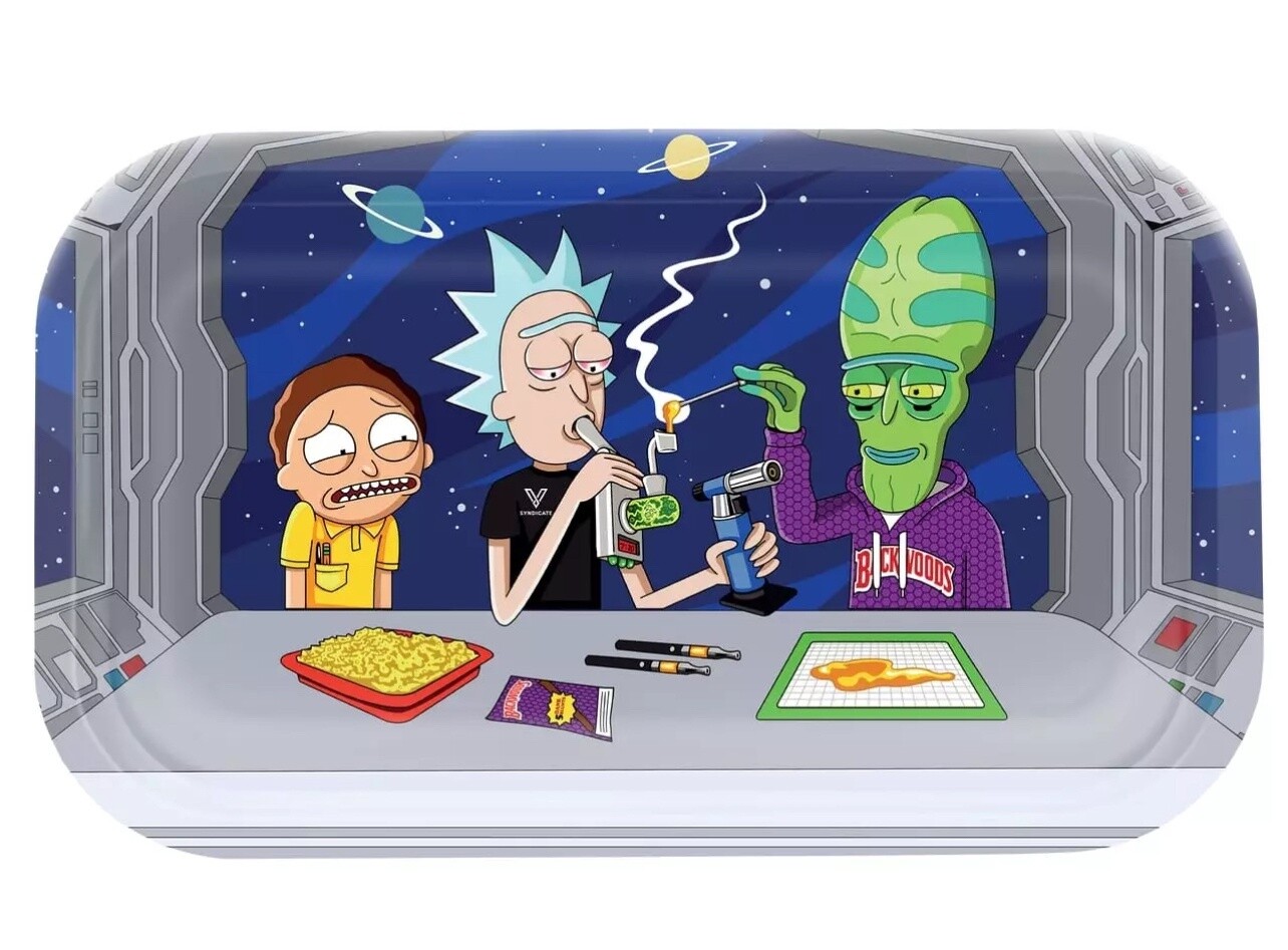 Metal Rolling Tray Dab Portal Small Size