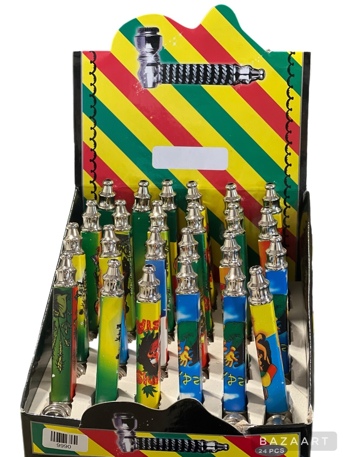 METAL BM SQUARE PIPE DISPLAY 24CT