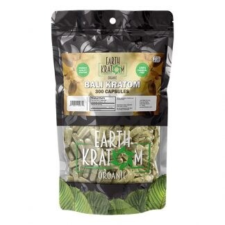 EARTH KRATOM 300 CAPS, FLAVOR: BALI